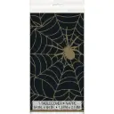 PLASTIC TABLECOVER SPIDER WEB 