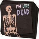 SERVILLETAS I'M LIKE DEAD HALLOWEEN 40PZ