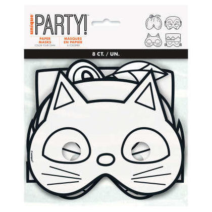 MASCARA DE PAPEL COLOUR YOUR HALLOWEEN