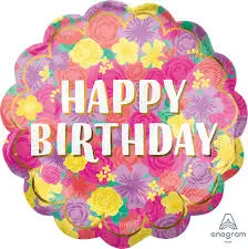 SUPER SHAPE HBD FLORAL FUN