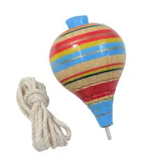 JUEGO TROMPO MEXICANO DE MADERA