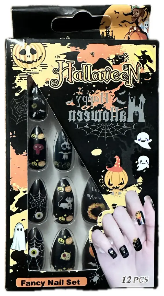 UÑAS TEMATICA HALLOWEEN