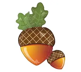 SUPER SHAPE WELCOME FALL ACORNS 