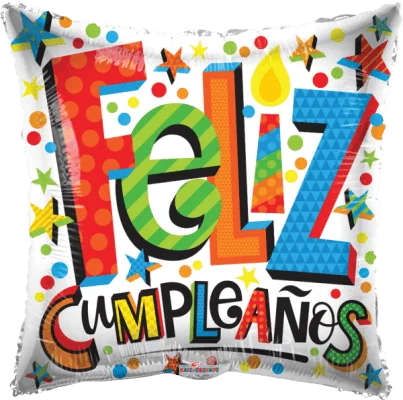 IMP18" FELIZ CUMPLEAÑOS ESTRELLAS 