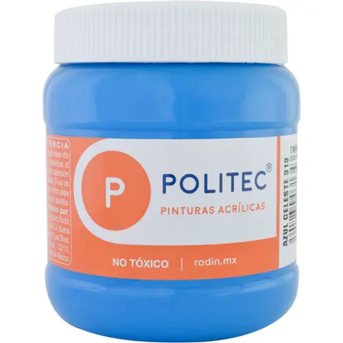 PINTURA POLITEC AZUL CELESTE 250ML