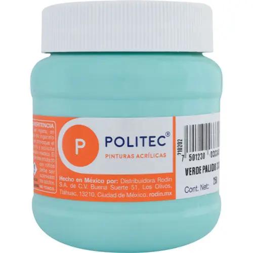 PINTURA POLITEC VERDE PALIDO