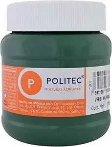 PINTURA POLITEC VERDE OLIVO 250ML