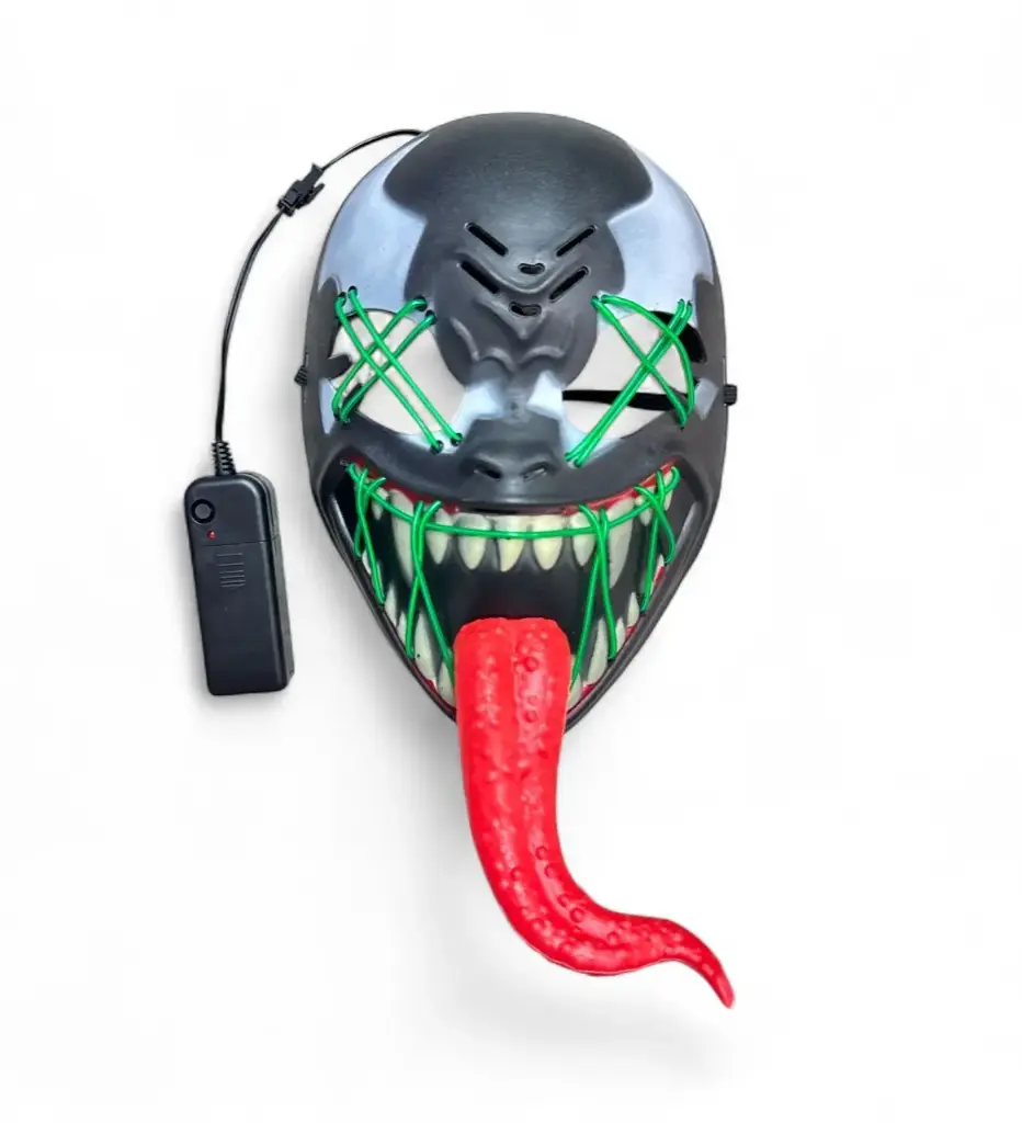 MASCARA VENOM CON LUZ