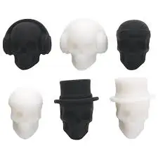 SKULL DRINK MARKERS 6CT