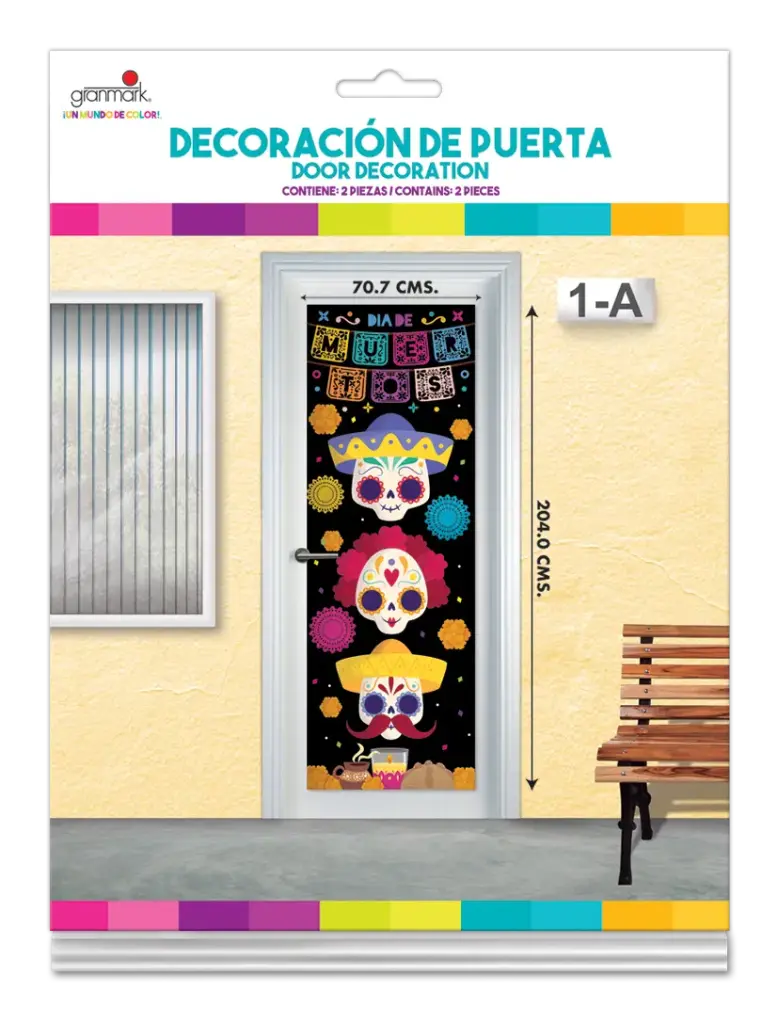DECORACION PARA PUERTA CATRINAS
