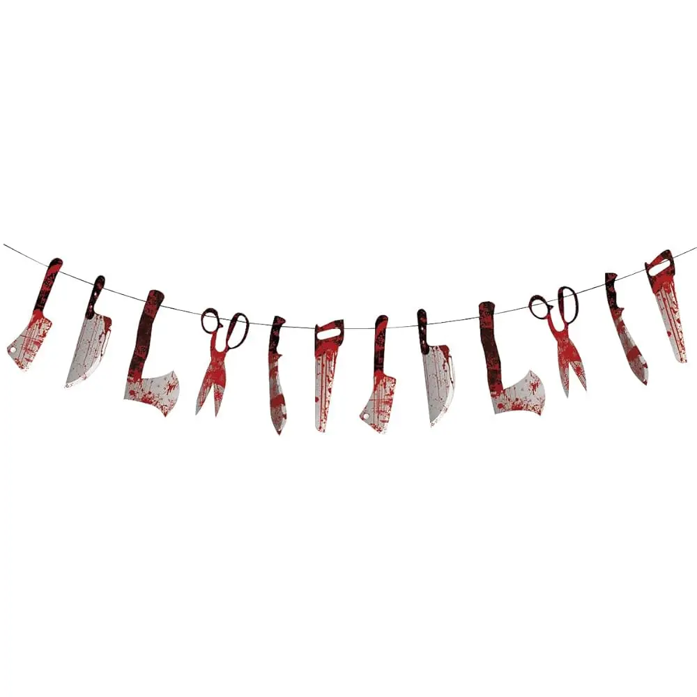 GUIRNALDA DE CUCHILLOS HALLOWEEN