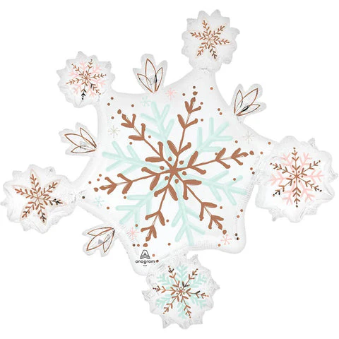 SUPER SHAPE WINTER WONDERLAND SNOWFLAKE