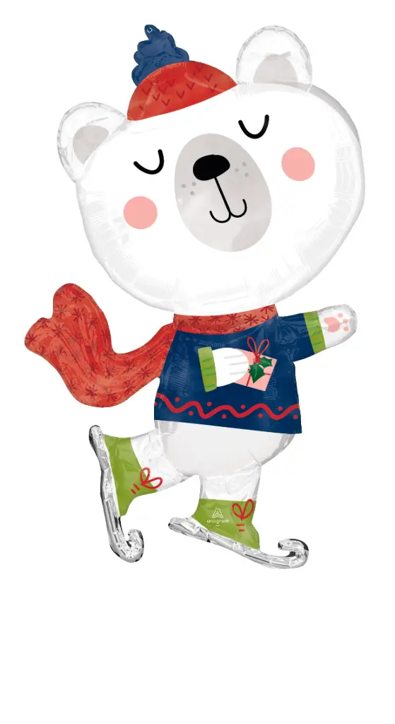 SUPER SHAPE CABINCORE SKATING BEAR 