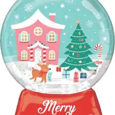 SUPER SHAPE NOSTALGIC WONDERLAND SNOW GLOBE