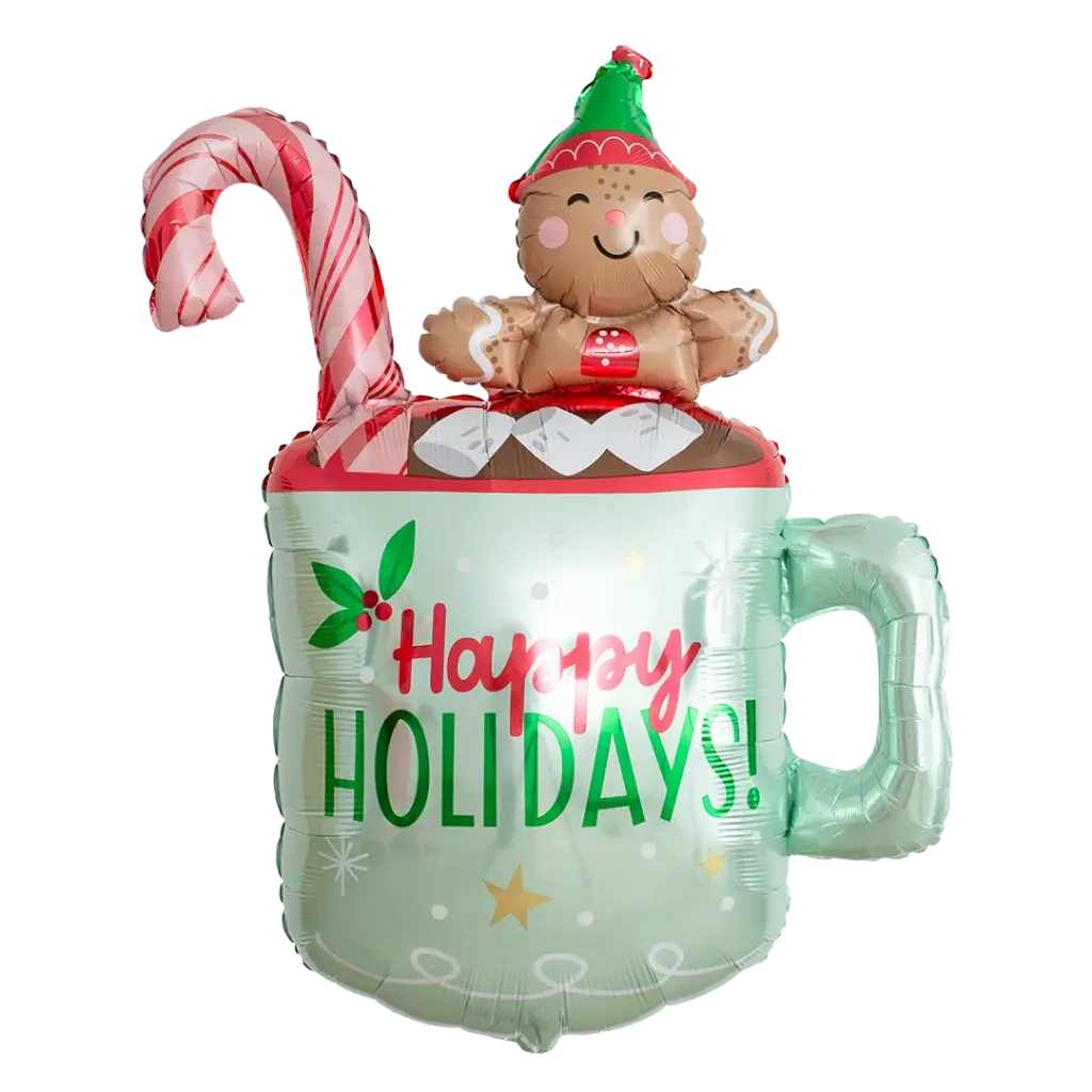 SUPER SHAPE HOLIDAY CHRISTMINTS MUG 