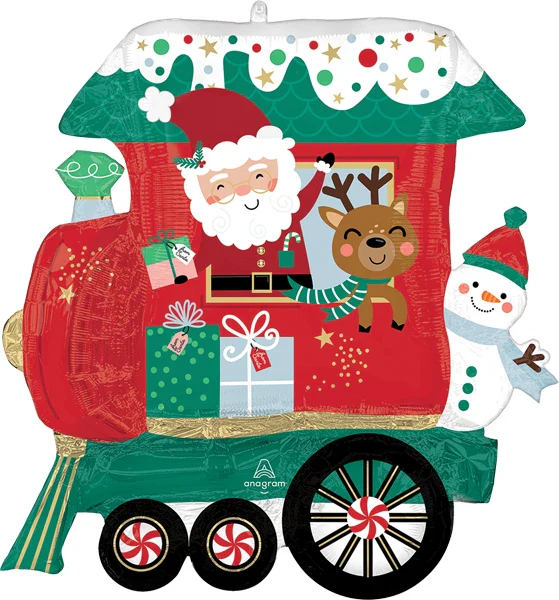 SUPER SHAPE NORTH POLE EXPRESS TRAIN 