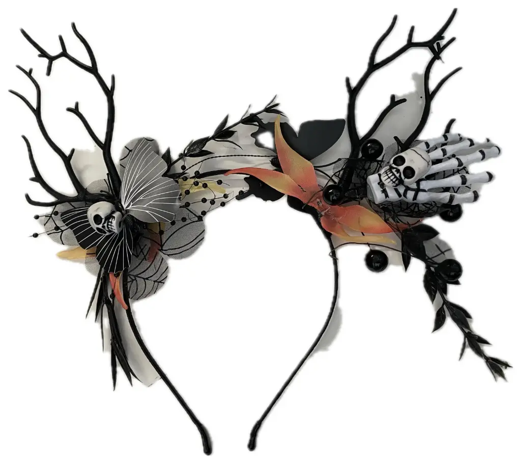 DIADEMA CON MANOS DE CALABERA