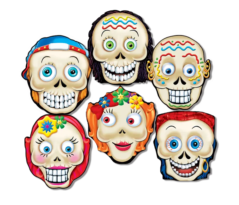 MASCARAS DE CARTON CATRINAS