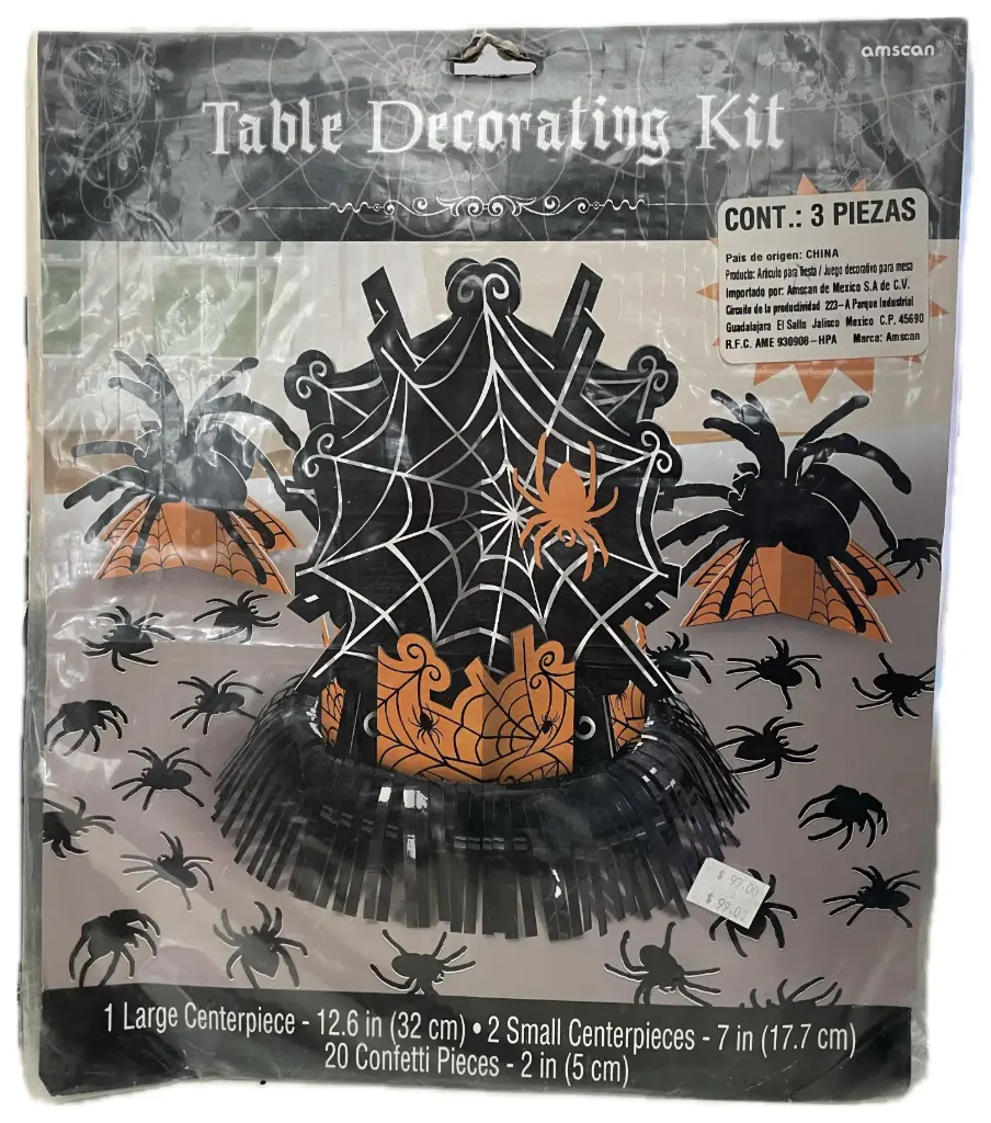 CENTRO DE MESA TELARAÑA