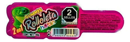GUMMYS ROLLOLETA HUBIN 10G