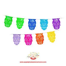 ENRAMADA PLASTICO CALABERA DE COLORES