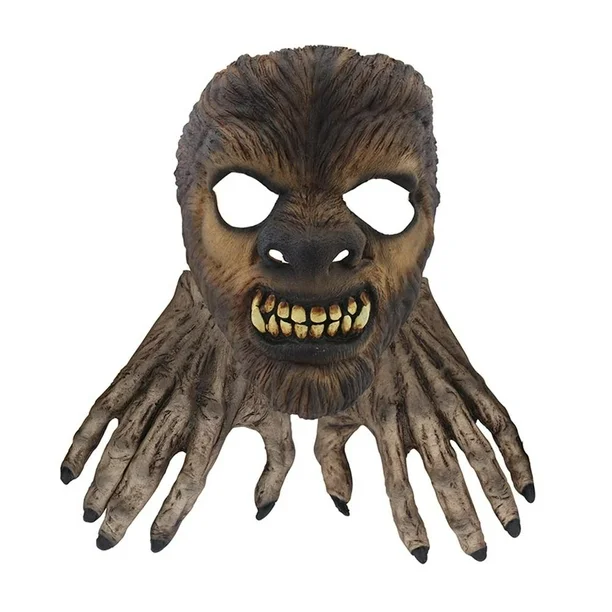 MASCARA CON GARRAS DE HOMBRE LOBO