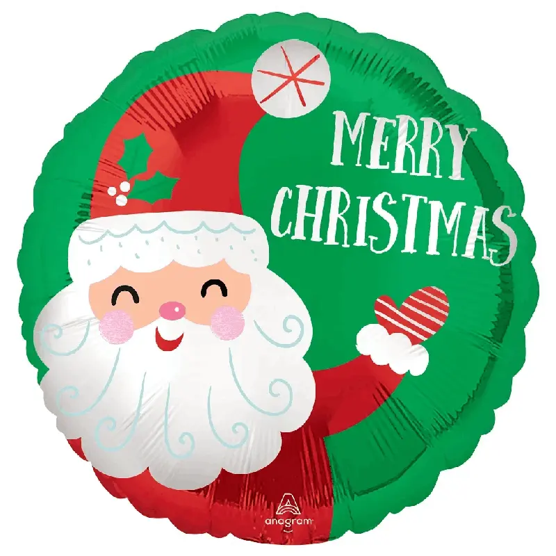 IMP9" SMILEY SANTA CHRISTMAS 