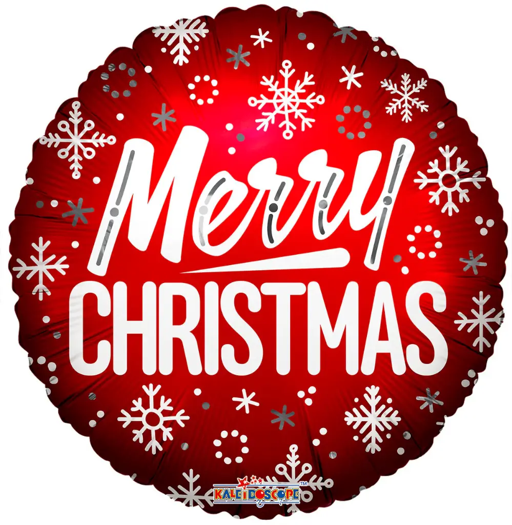 IMP9" MERRY CHRISTMAS RED