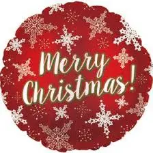 IMP18" MERRY CHRISTIMAS COPOS DE NIEVE