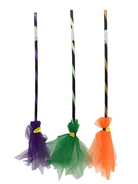 ESCOBA BRUJA COLORES