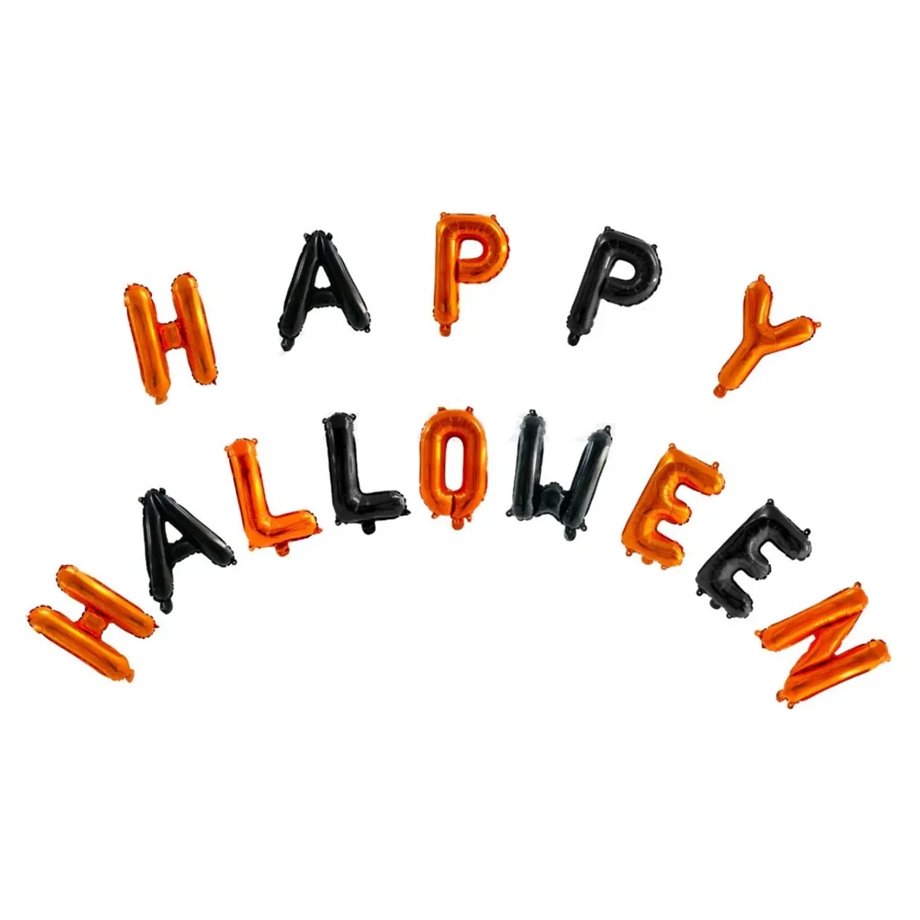 LETRERO HAPPY HALLOWEEN 