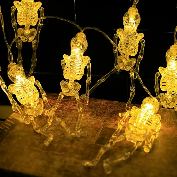 SERIE DE LUCES ESQUELETO