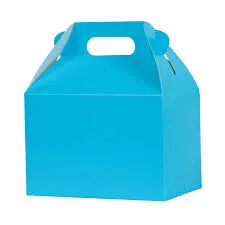 CAJA PARA DULCES AZUL C/10PZS
