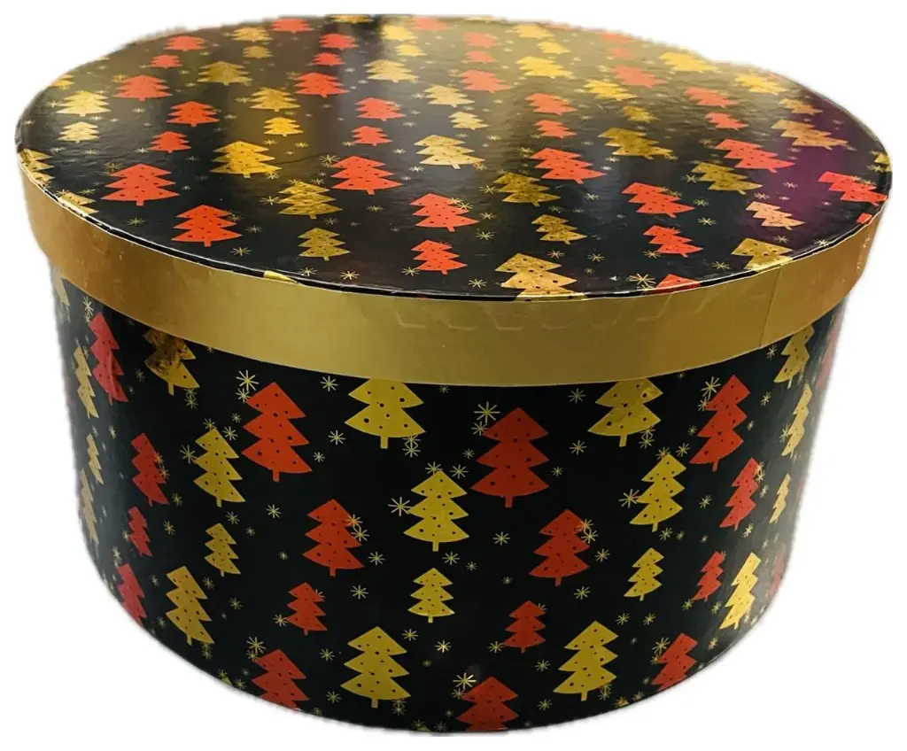 CAJA CILINDRO NAVIDEÑA "I"