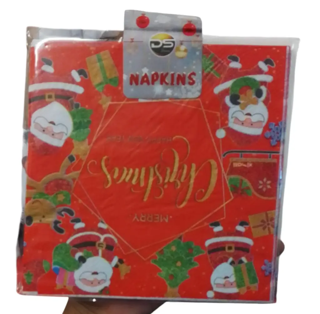 NAPKINS MERRY CHRISTMAS 