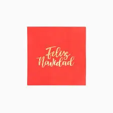 NAPKINS BLOOMING HOLLY 