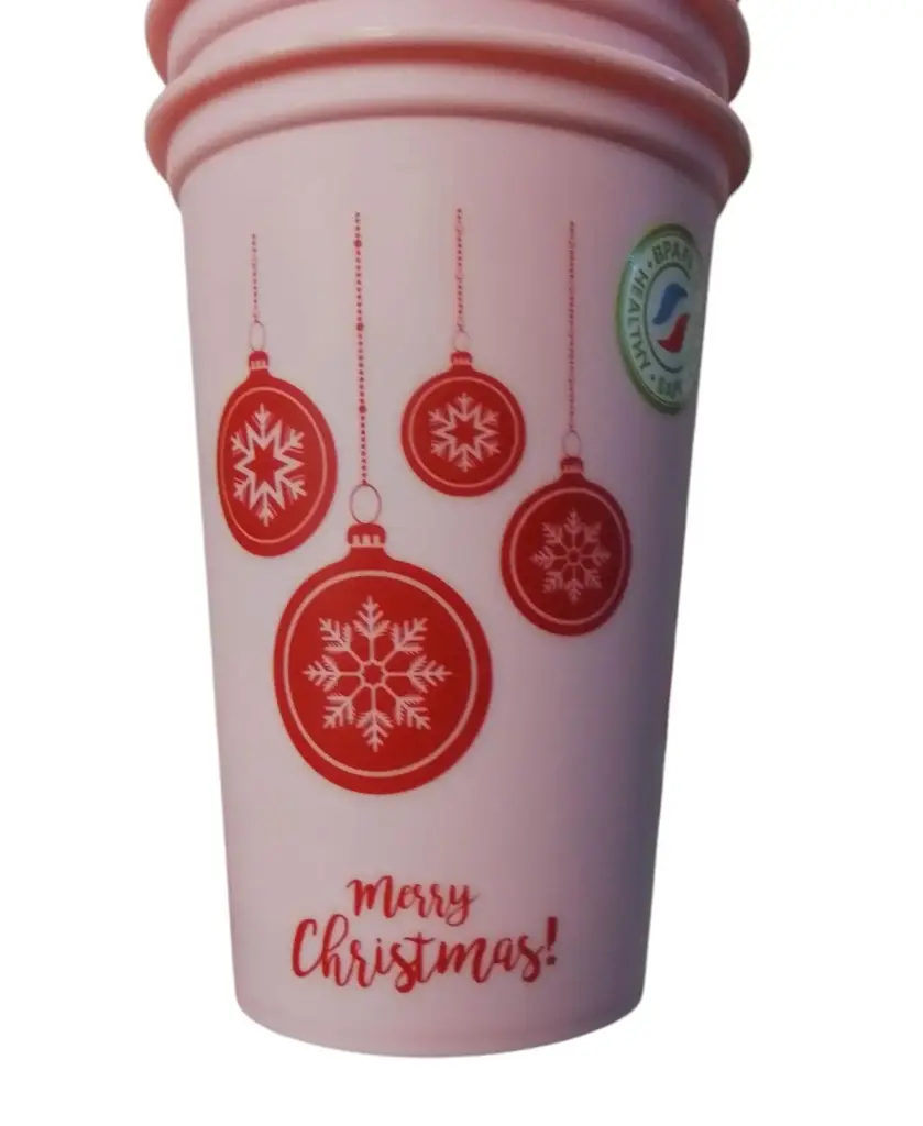 MINI CAFETEROS NAVIDEÑOS 16 OZ