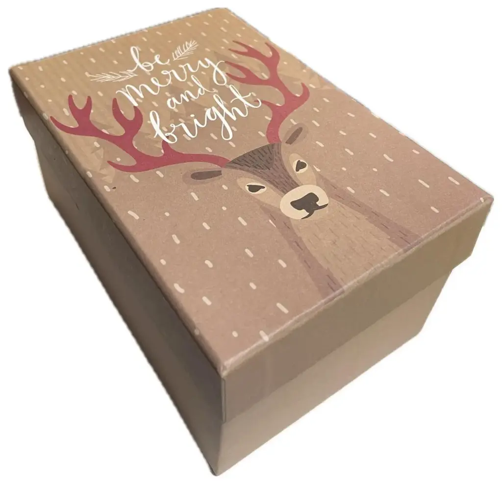 CAJA DE REGALO NAVIDEÑO I