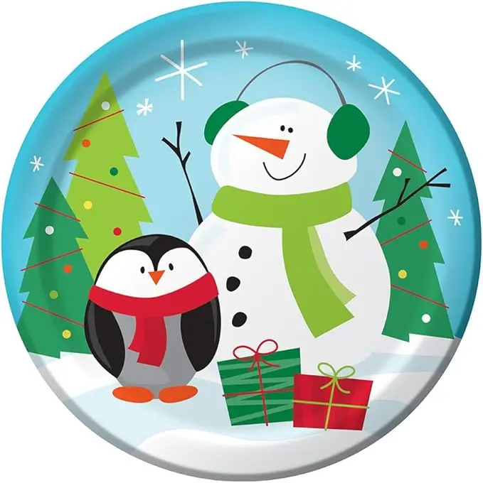 PLATES FROZEN FRIENDS 