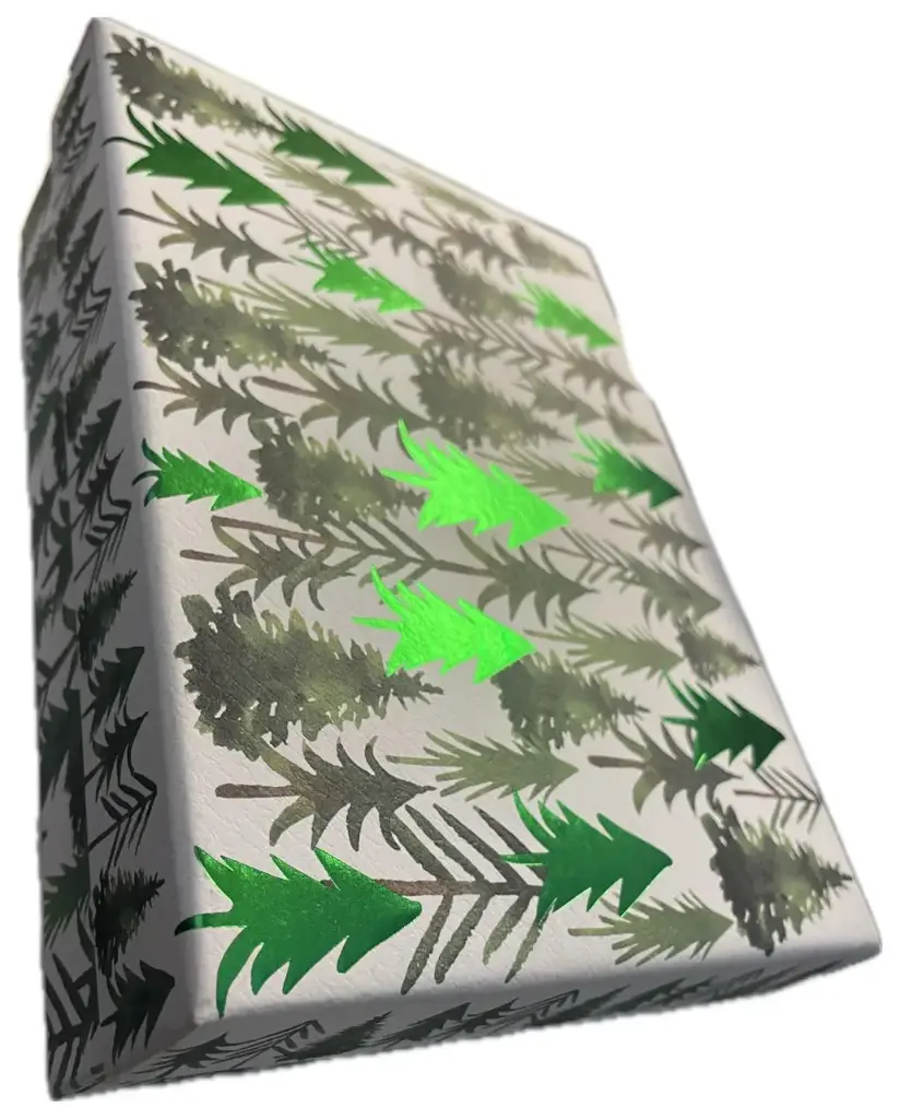 CAJA RECTANGULAR NAVIDEÑA H