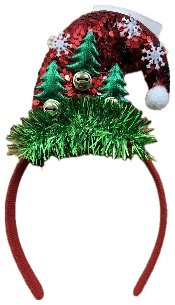 DIADEMA NAVIDAD GORRITO SANTA
