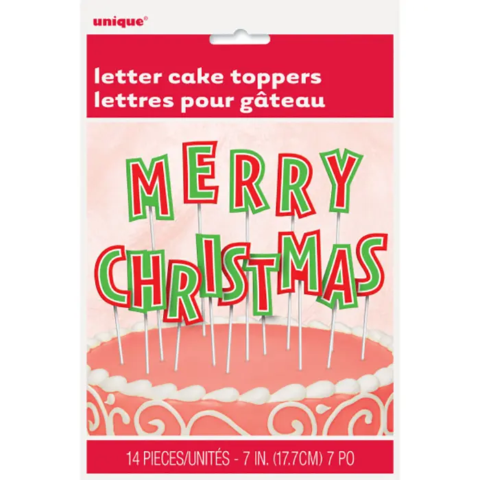 LETRAS MERRY CHRISTMAS PARA PASTEL 