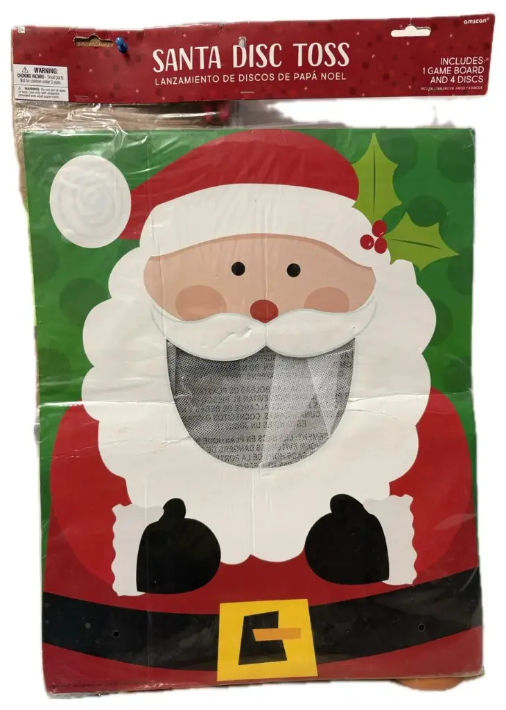 JUEGO DE DISCOS DE PAPA NOEL 