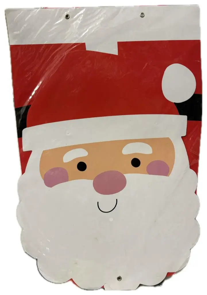 DECORACION DE PAPA NOEL COLGANTE 