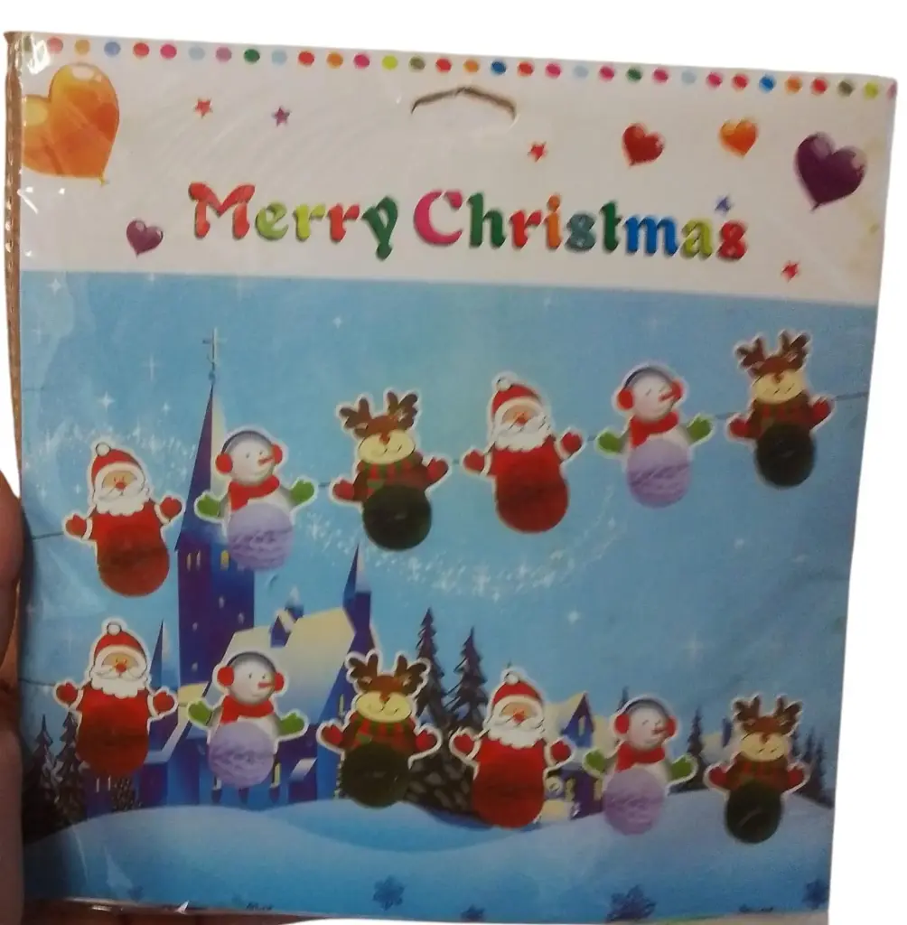 GUIRNALDA NAVIDEÑA FIGURAS