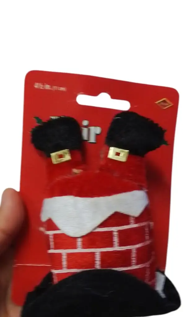 HAIR CLIP SANTA CLAUS