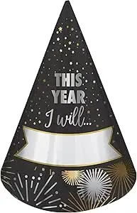 GORRO DE CONO THIS YERAR PERZONALISABLE