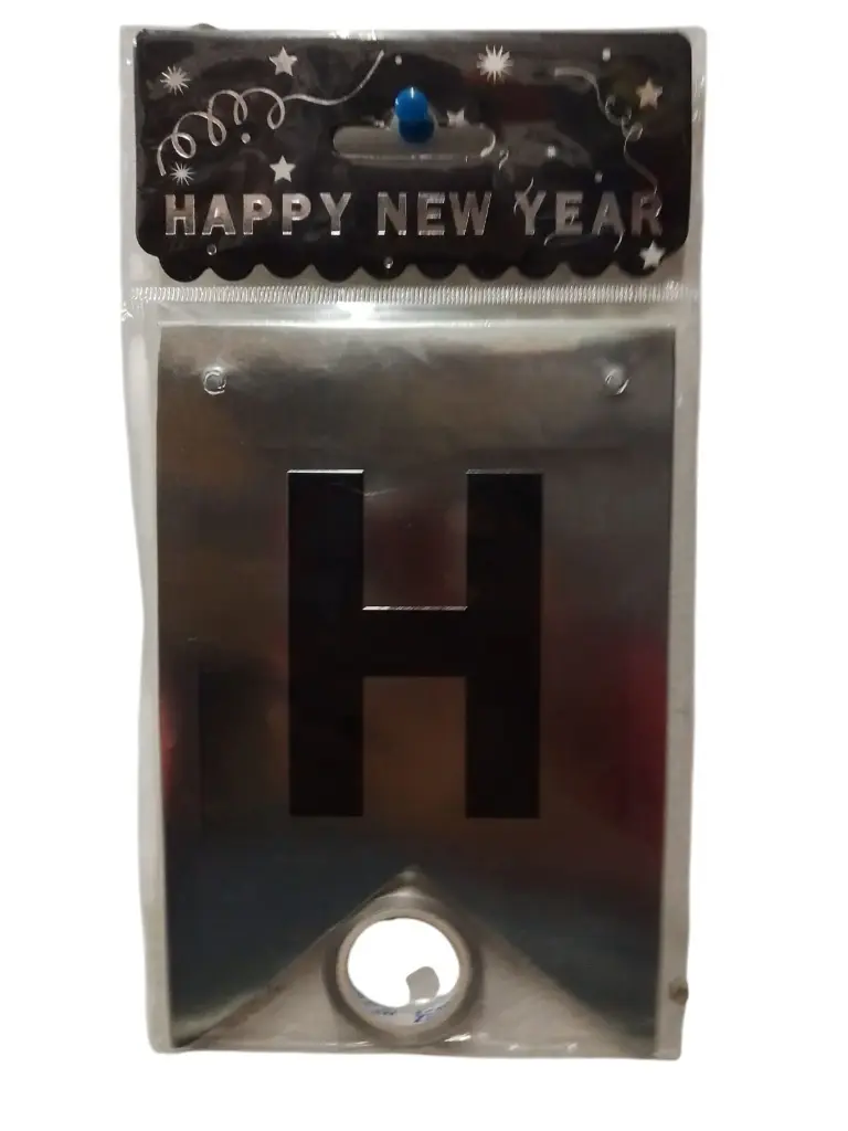 BANNER PLATA HAPPY NEW YEAR