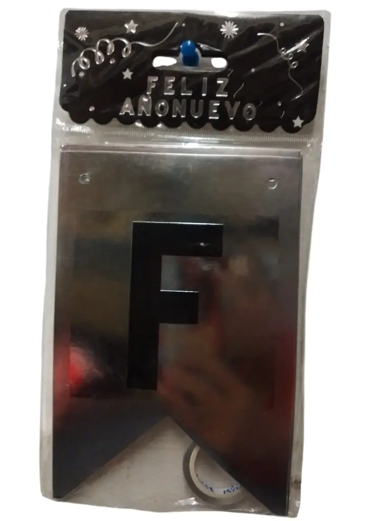 BANNER PLATA FELIZ AÑO NUEVO 