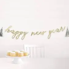 BANNER HAPPY NEW YEAR DORADO 